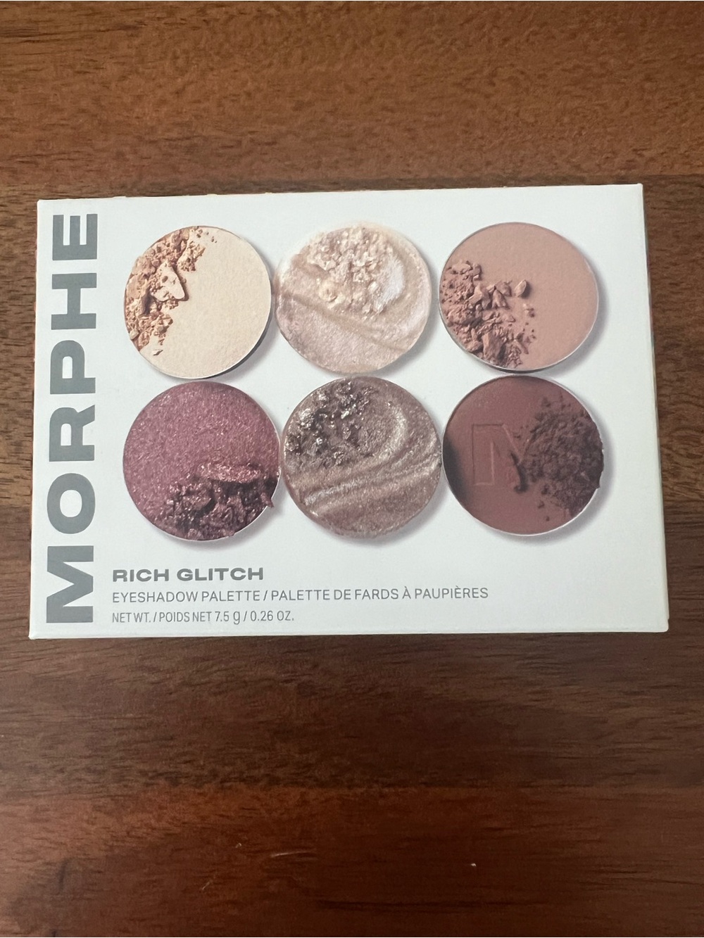 Morphe Rich Glitch Eyeshadow Palette – Neutral & Mauve Shades